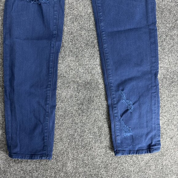 7 For All Mankind Jeans Womens 26 The Slim Cigarette Cotton Stretch Distressed - Picture 2 of 9